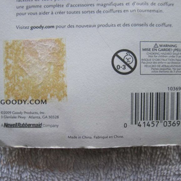 6 Goody Metal Sectioning Styling Hair Clips Section Style Secure Classic Dye - Picture 13 of 15